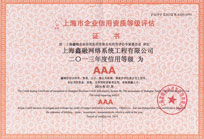 企業信用資質等級評估證書