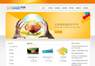 會計財務類服務行業通用建站模板